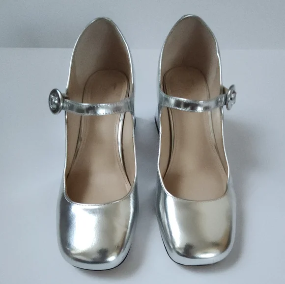 Marc Fisher Leather Mary Janes - Picture 4 of 14